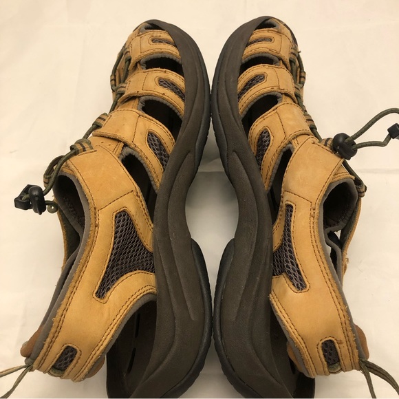 L.L.Bean men’s leather sandals sz 12 - Picture 6 of 11